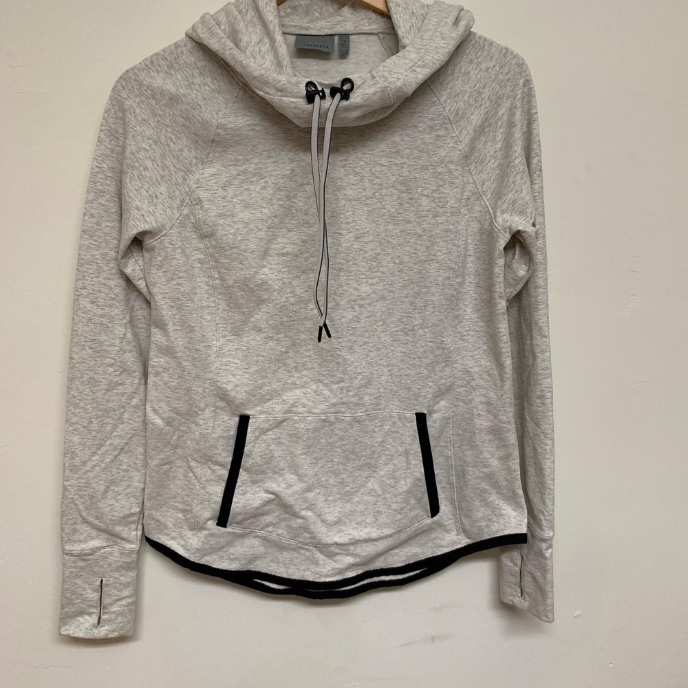 ATHLETA Hoodie Pullover Sweater Small Long Sleeve